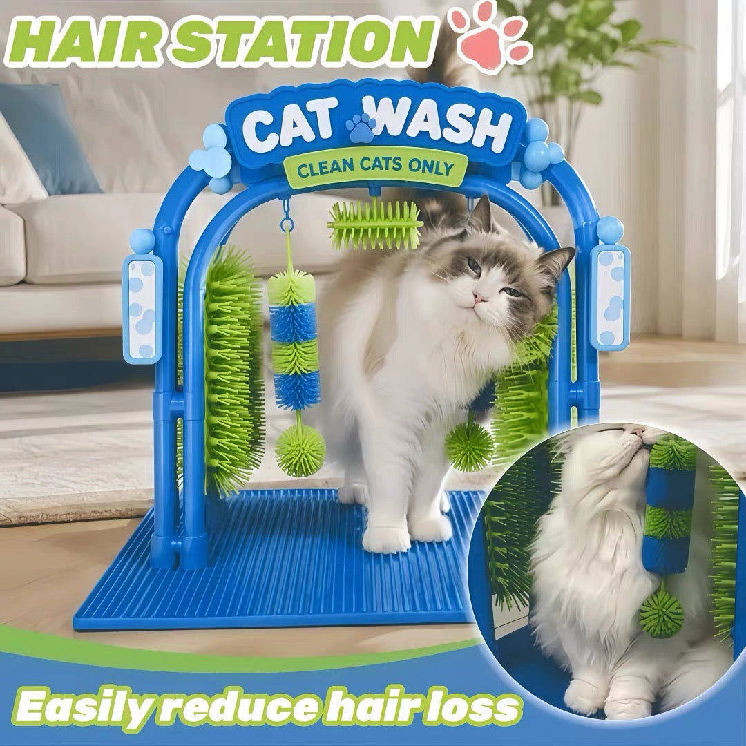PawSpa Cat Self-Grooming Station