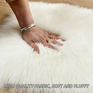Plush cat carpet rug - Always Whiskered