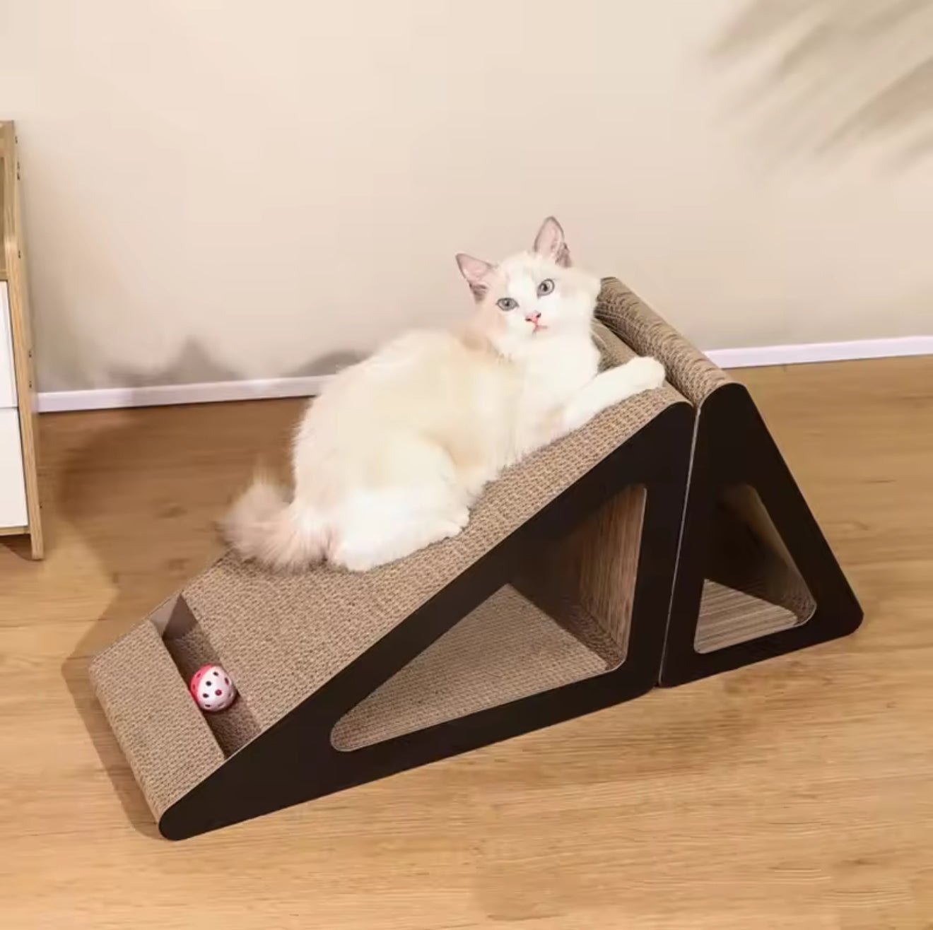 Cat Scratcher with Ball - Always Whiskered
