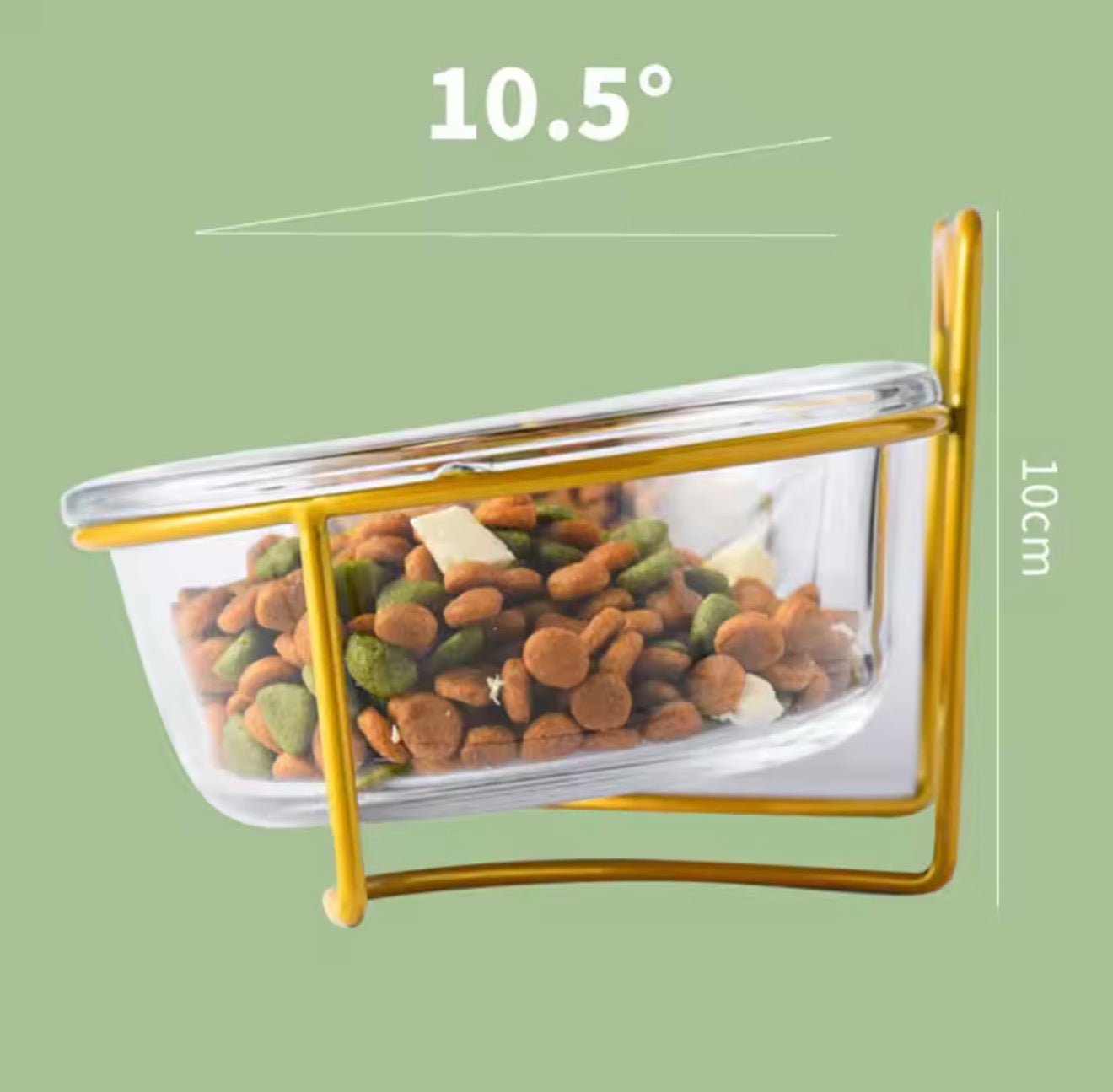 Crystal Pure Pet Bowl - Always Whiskered