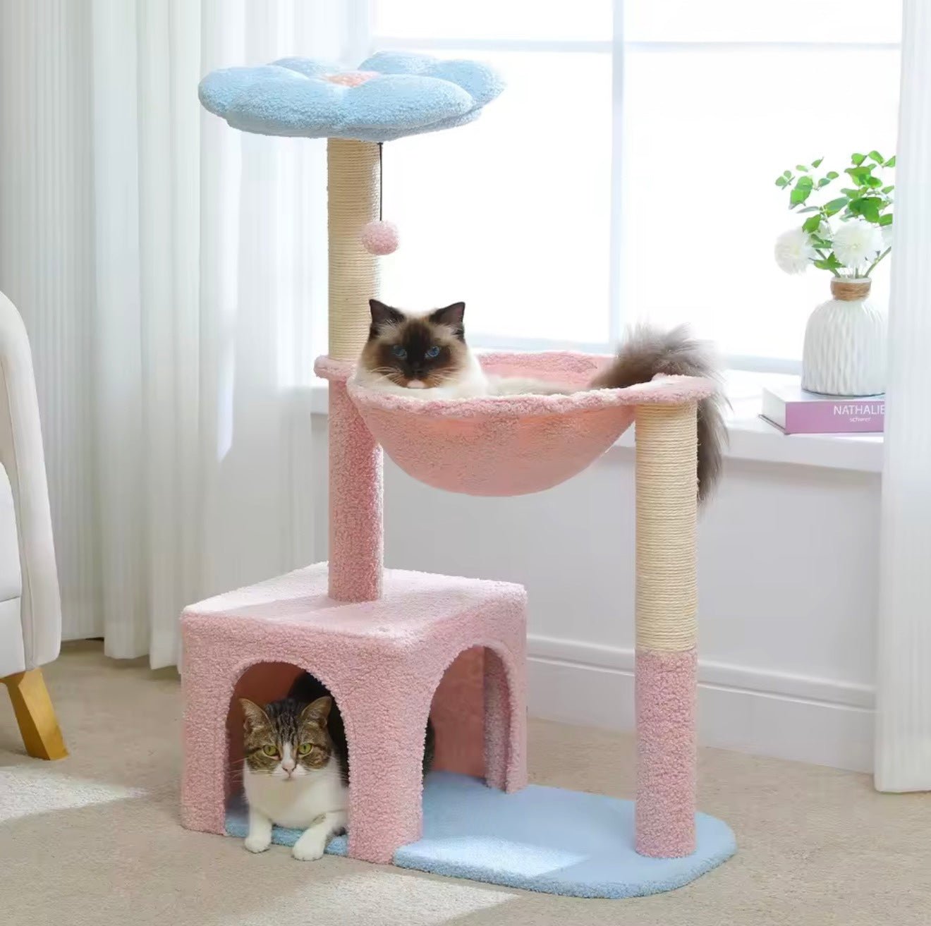 Flower Power Cat Tree - Always Whiskered