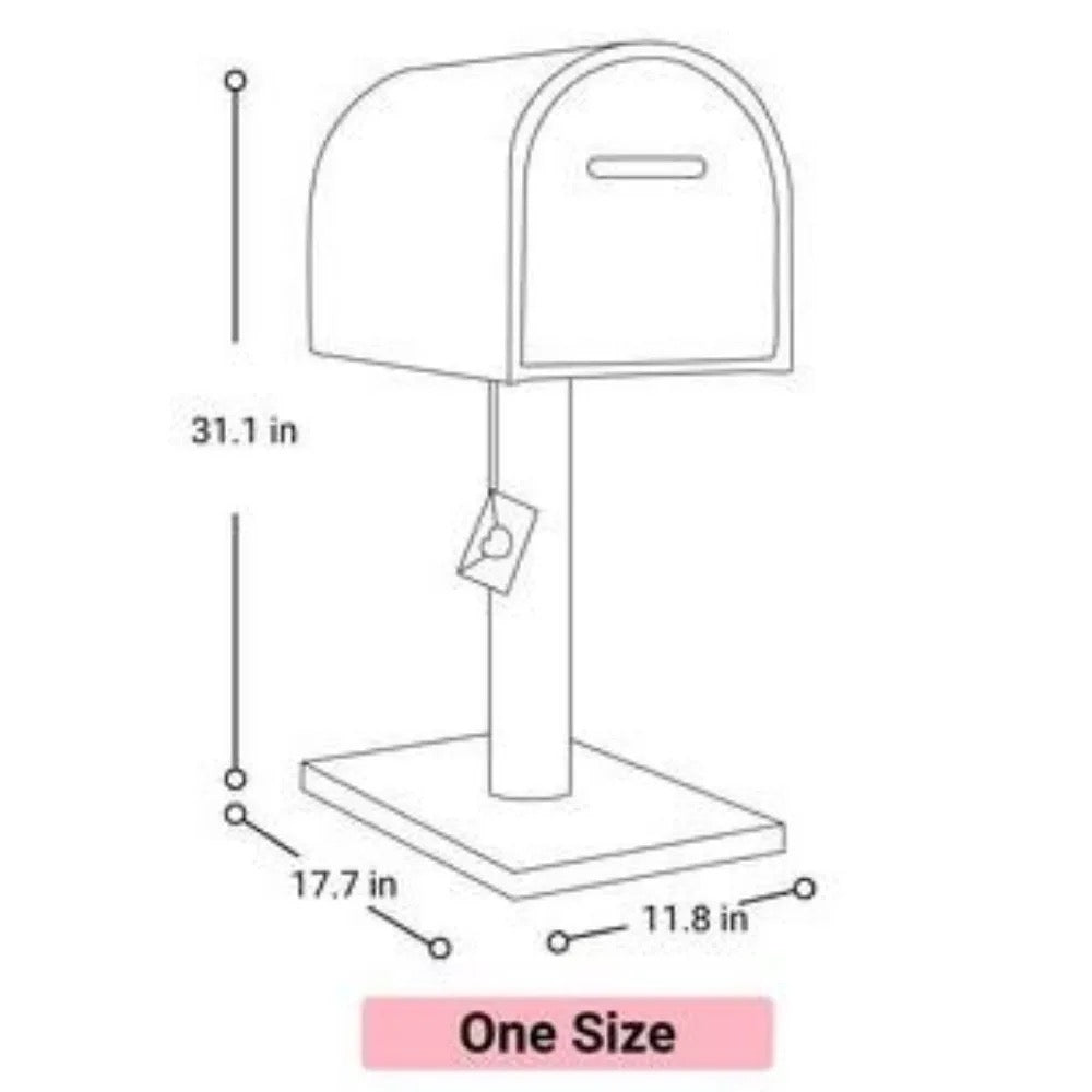 Mailbox Post Cat Tower - Always Whiskered