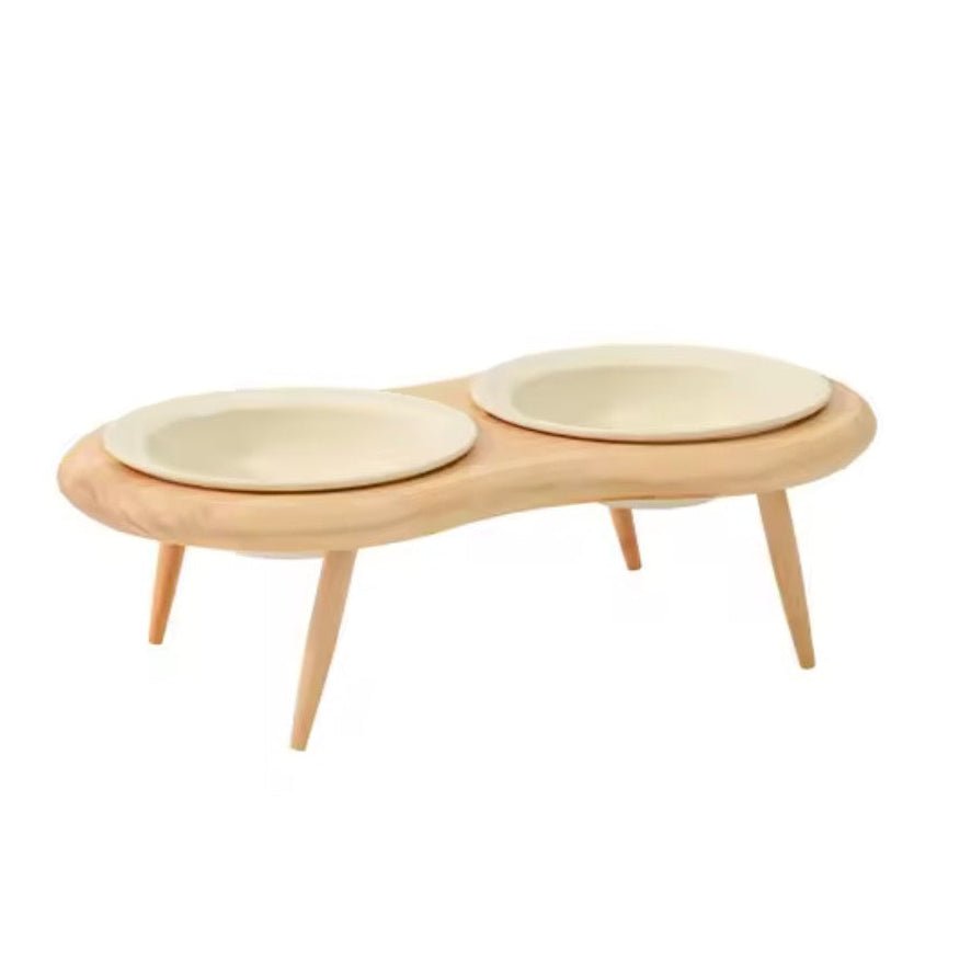 Minimalist Elevated Pet Bowl - Always Whiskered