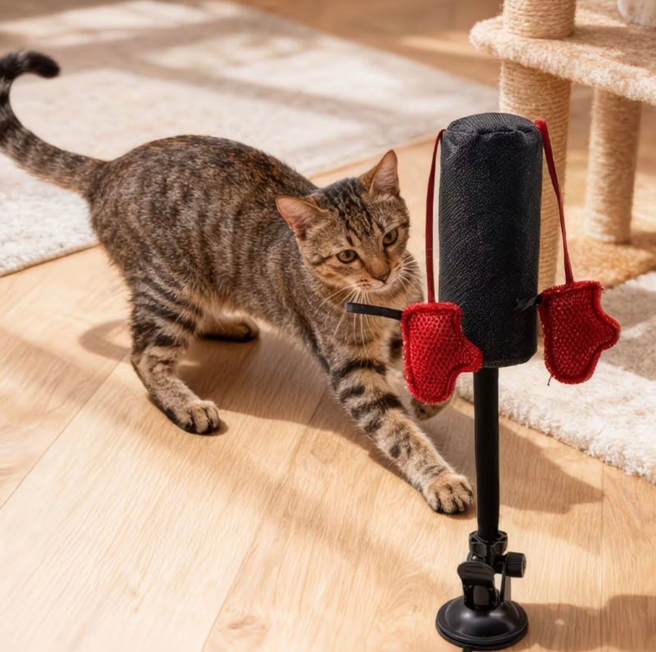 Paws of Fury Punching Bag Toy - Always Whiskered