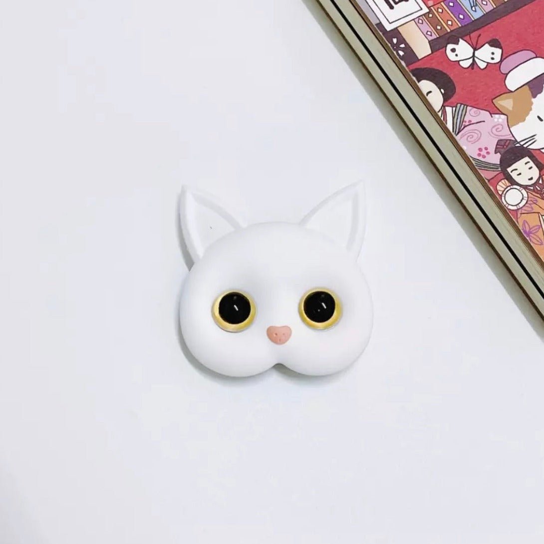 3D Cat Phone Grip Holder - Always Whiskered