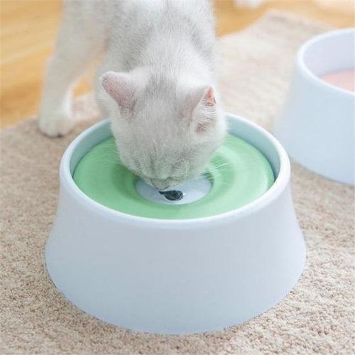 Float No-Wet-Mouth Pet Water Bowl - Always Whiskered