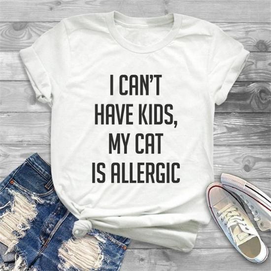 I can't have kids, my cat is allergic
