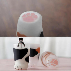 Cat Paw Glass - Always Whiskered 