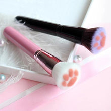 Cat paw makeup brush