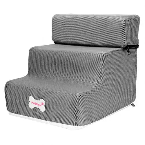 3 - step Pet Ramp - Always Whiskered