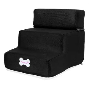 3 - step Pet Ramp - Always Whiskered