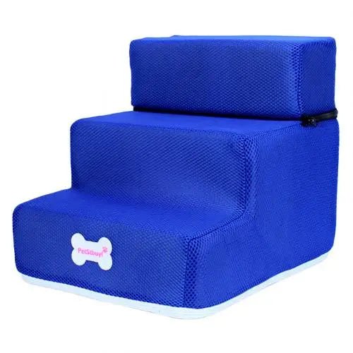 3 - step Pet Ramp - Always Whiskered