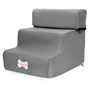 3 - step Pet Ramp - Always Whiskered