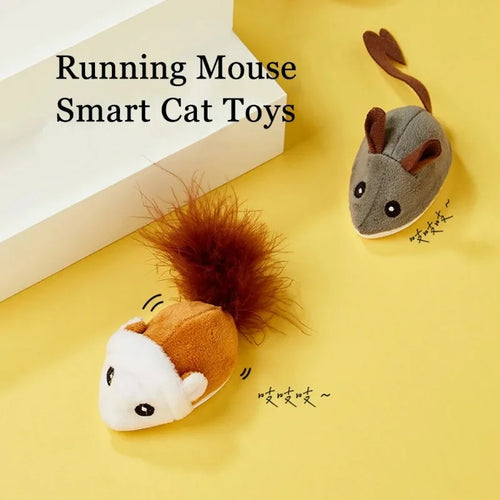 Auto motion mouse cat toy 