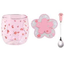 Precious Paw Double Walled Glass