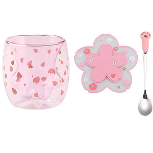 Precious Paw Double Walled Glass