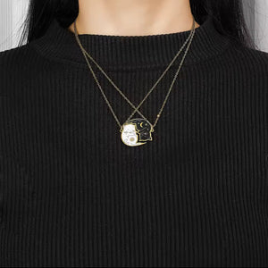 Yin & Yang Meow Necklace