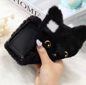 Fluffy Meow iPhone Case 6,7,8,X,11,12,13,14,15 series