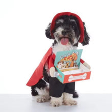 Pizza delivery pet costume 