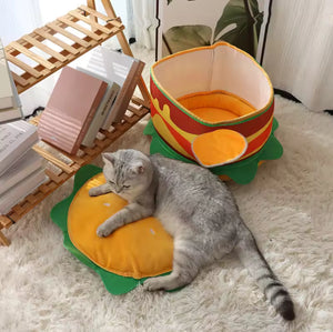 Hamburger & Fries Bed