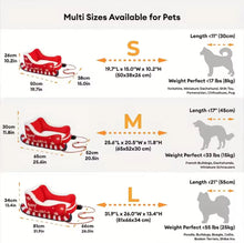 Christmas Sleigh Pet Bed