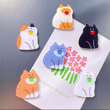 Kawaii Kitty Magnets ( 5pcs set)