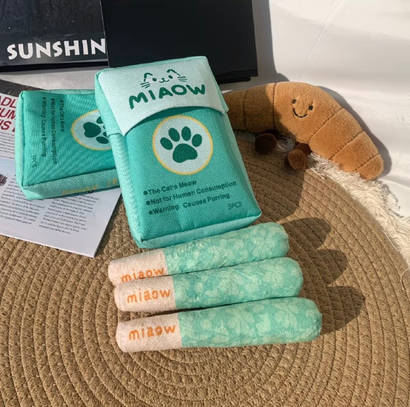 Paw Puff Plush Toy
