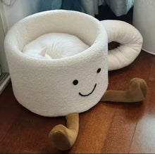 Coffee Mug Pet Cat Bed