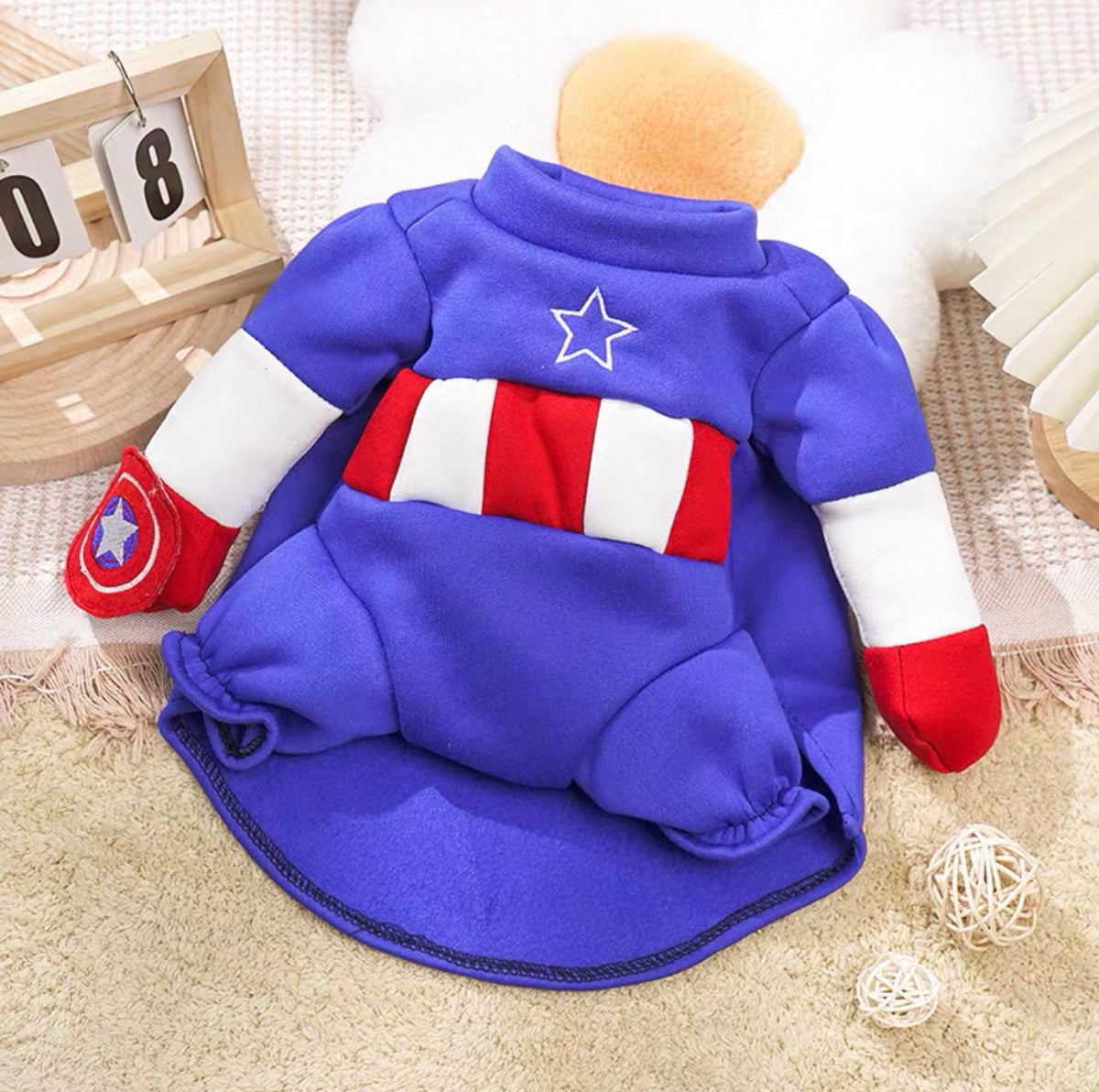 Captain USA Pet Costume