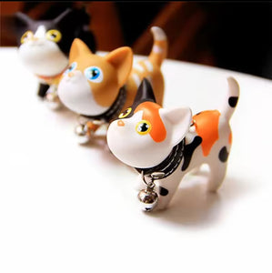 Cute Kitty Key Charm