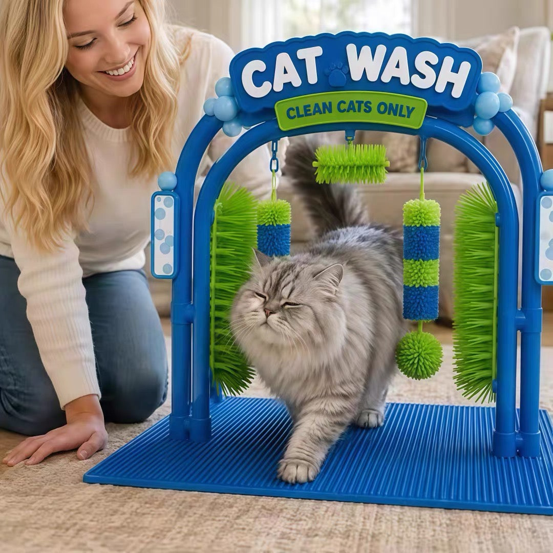 PawSpa Cat Self-Grooming Station