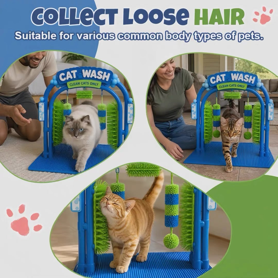 PawSpa Cat Self-Grooming Station