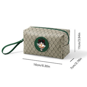 luxury cat toiletries bag - Always Whiskered