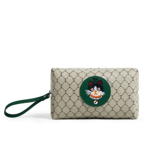 luxury cat toiletries bag - Always Whiskered