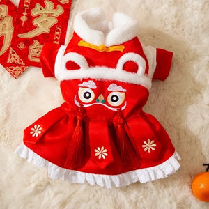 Chinese new year pet costume -Always Whiskered 
