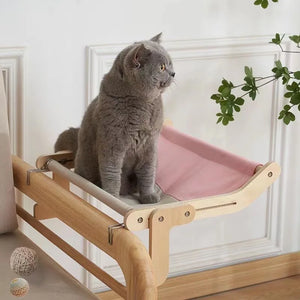 Cat hammock perch bedside bed 