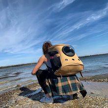 A Whole New World Canvas Pet Backpack - Always Whiskered