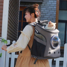 A Whole New World Canvas Pet Backpack - Always Whiskered