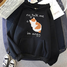 Angry Kitty Hoodie - Always Whiskered