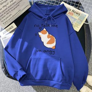 Angry Kitty Hoodie - Always Whiskered