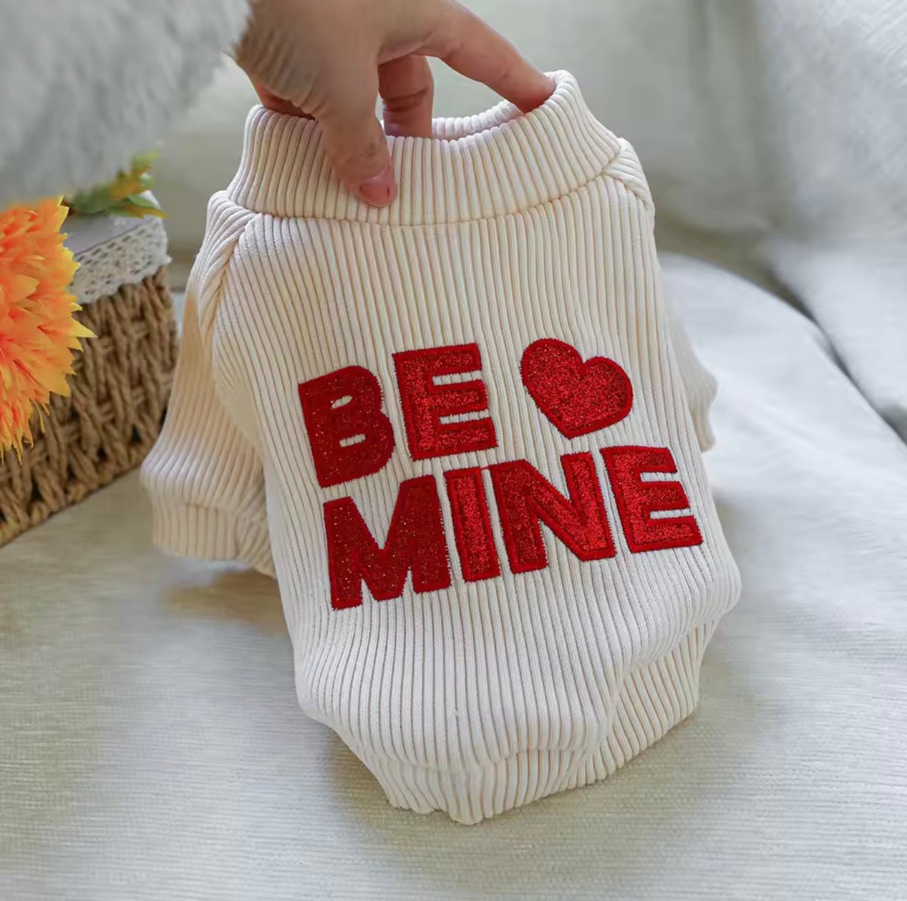 Be Mine Valentine Pet Tee - Always Whiskered