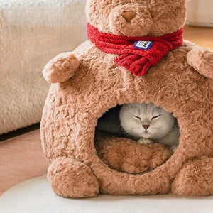 Beary Cute Pet Bed - Always Whiskered