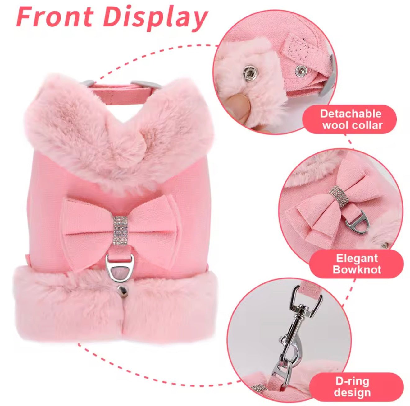 Bling Harness & Lead Set - Always Whiskered