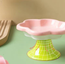 Bloom Raised Pet Bowl - Always Whiskered