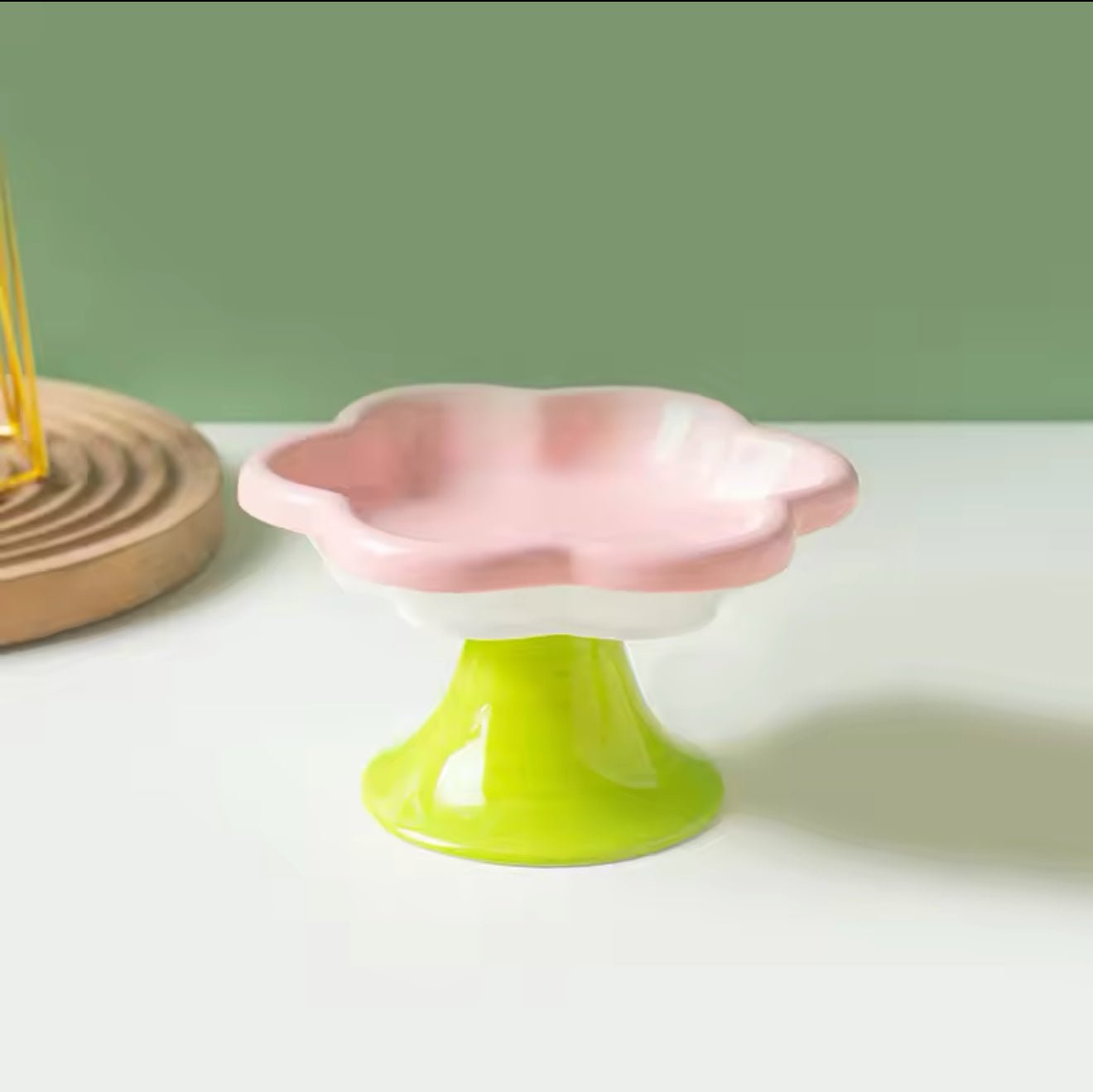 Bloom Raised Pet Bowl - Always Whiskered