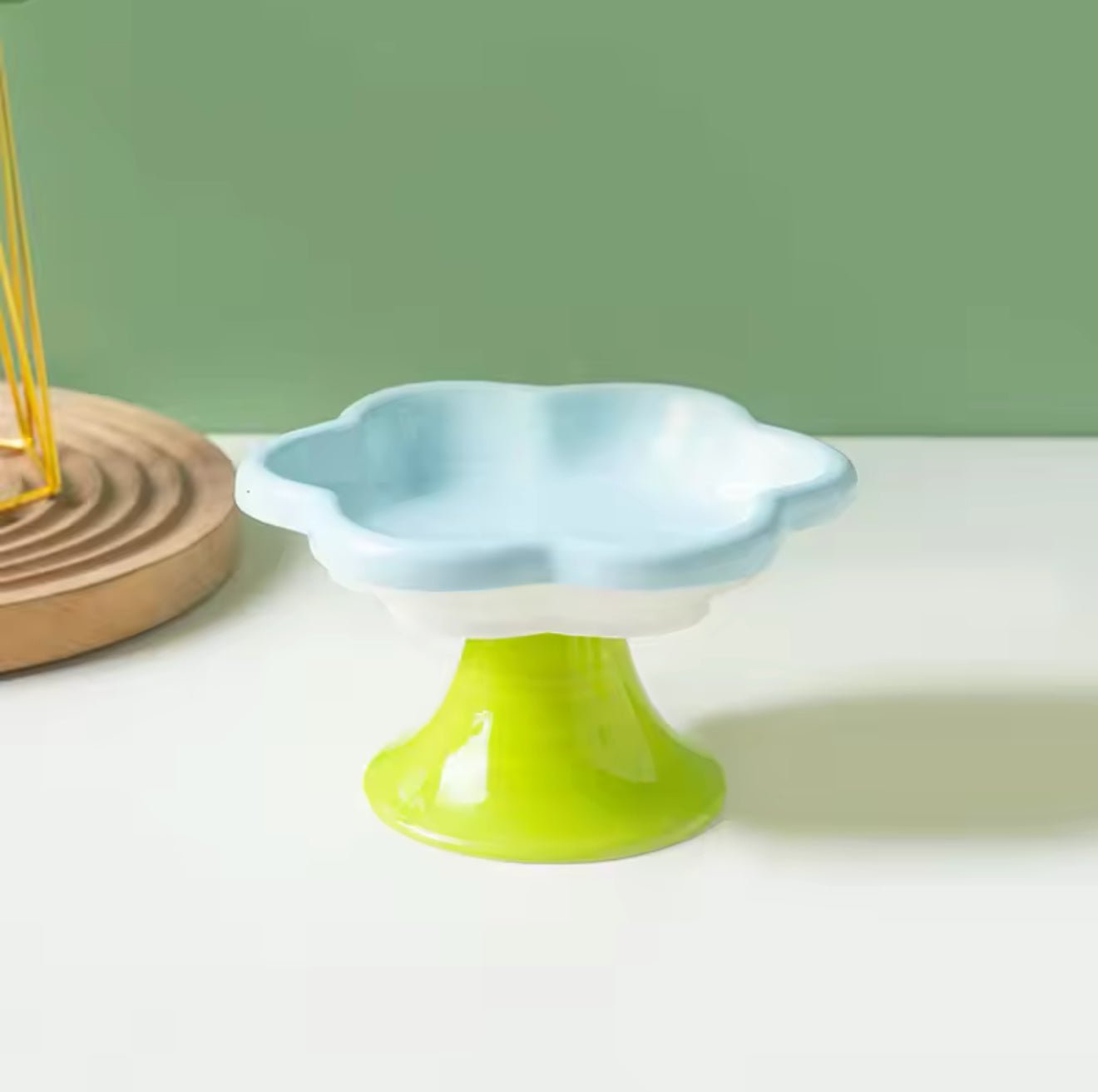 Bloom Raised Pet Bowl - Always Whiskered