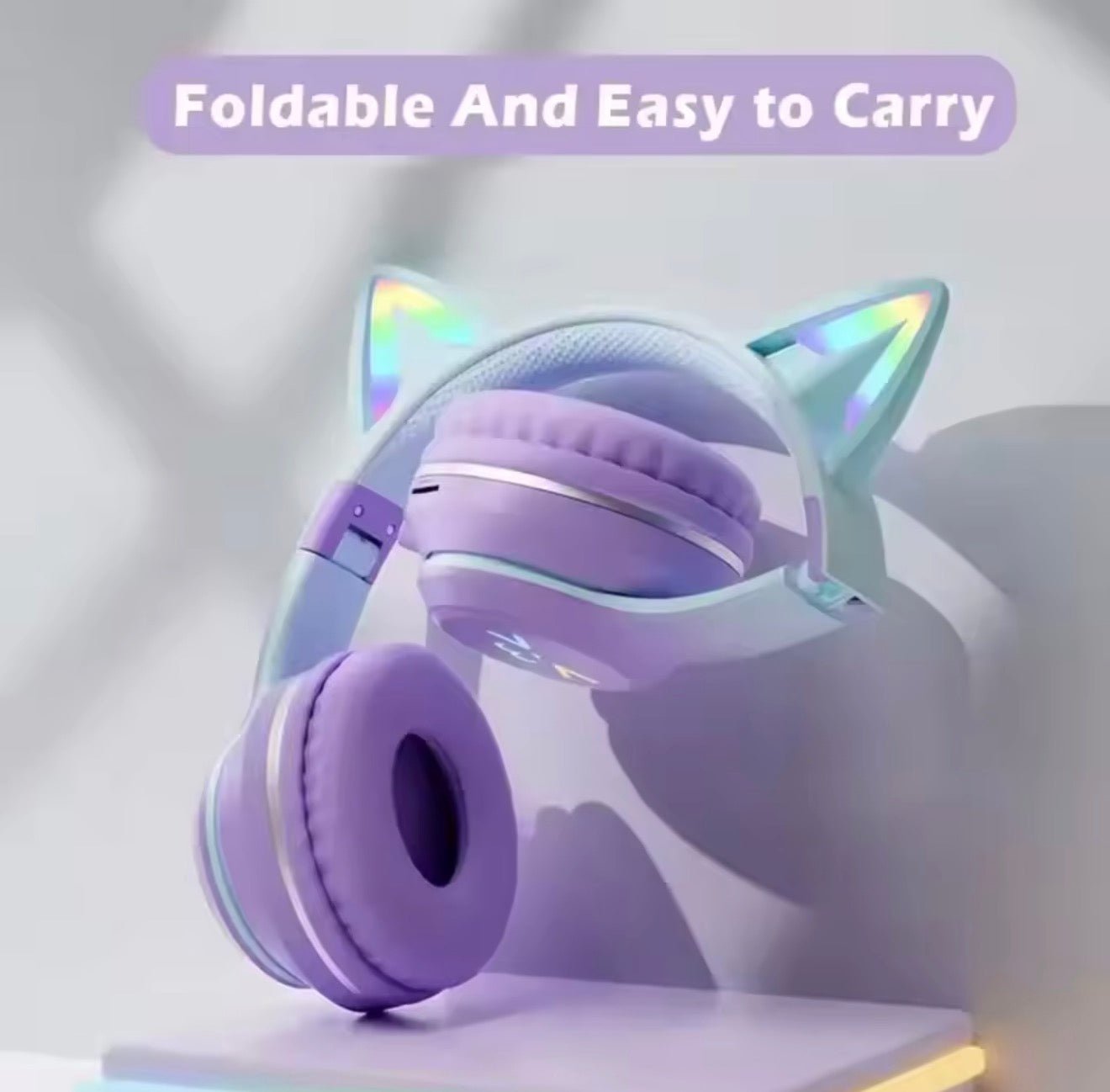 Bluetooth Cat Ears Headphone - Always Whiskered