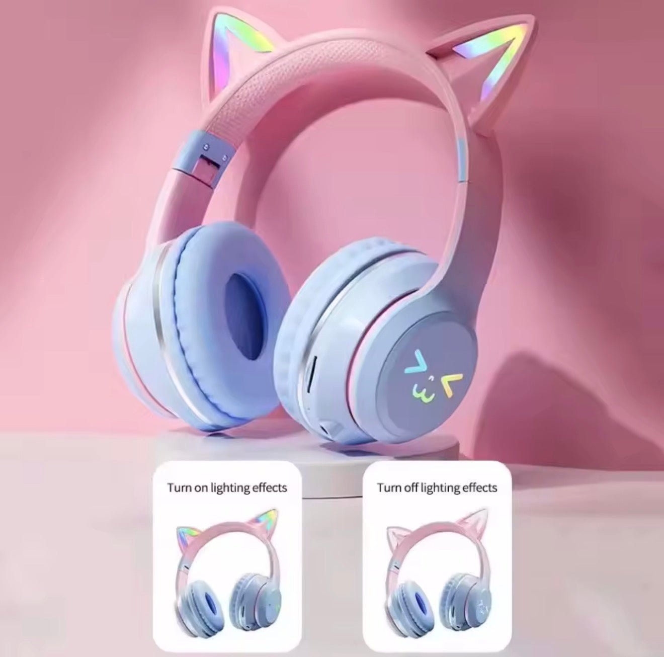Bluetooth Cat Ears Headphone - Always Whiskered