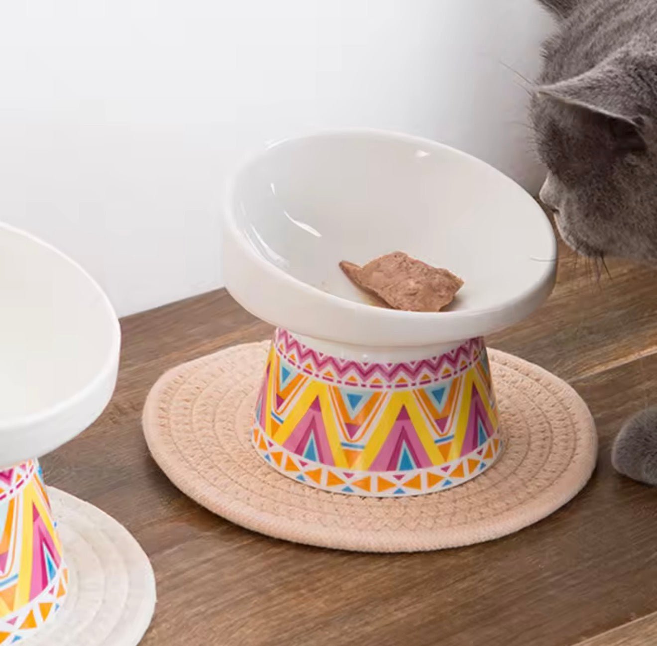 Bohemian Pet Bowl - Always Whiskered