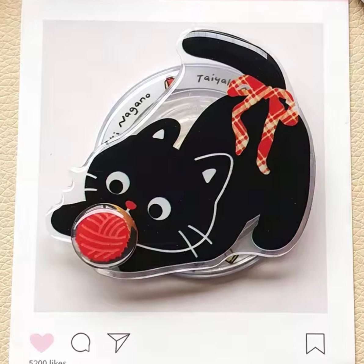 BootyPaws MagSafe Phone Grip - Always Whiskered